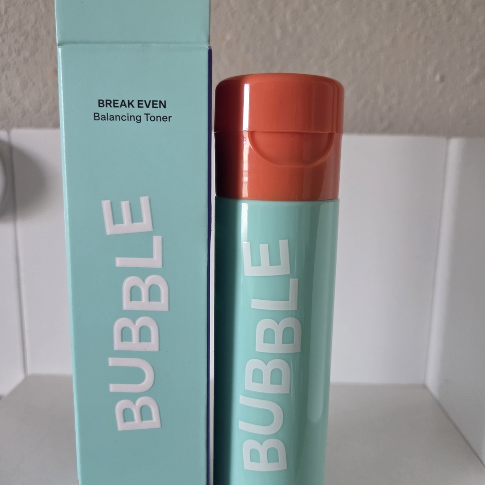 BUBBLE Break Even Balancing Toner - Mint & Coral